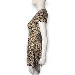 Kimchi Blue Urban Outfitters Mesh Bust Animal Print Skater Dress Size Small Photo 1