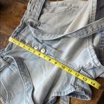 American Eagle Paperbag High Waist Button Fly Denim Jean Shorts Size 6 Photo 9