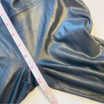 SPANXshape Faux Leather Legging Shiny Shaping Womens Size Medium Black Photo 9
