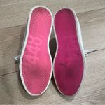 P448  Calf Hair John Embellished Low Top Sneakers Glitter Fur Size 38/7.5-8 US Photo 5