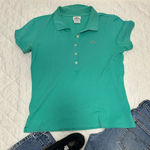 Lacoste Vintage  Aqua Polo Shirt Photo 0