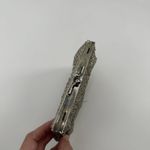 Carlo Fellini Vintage Silver Beaded Clutch Bag Formal Y2k Photo 3
