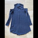 Ing+ Blue Cold Shoulder Long Sleeve Short Dress/long Top Size M‎ Size M Photo 4