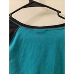 Sonoma Life+Style Women's Fleece Pajama Shirt Top Sleep Size Large Blue & Black Photo 7