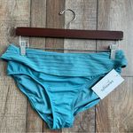NWT Swimsuits for All Womens Swim Bikini Bottom Blue Green Size 10 Photo 1