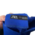 ZARA  Women’s Ruffle Mini Skort in Royal Blue Size M Photo 5