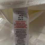 New Look Jumpsuit Womens 4 White Crop Neutral Minimalist Preppy Clean Girl Photo 6