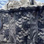 Tripp NYC Vintage  Women's Corset Sz M Tank Top Black Brown Lace Up Zip Cotton Photo 8