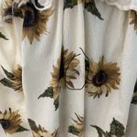 Altar'd State Altar’d State Women’s Medium Sunflower Boho Flowy Front Cropped Long Sleeve Top Photo 8