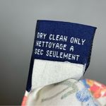 Gap Vintage 90s Skirt Floral Midi Rayon White Cottagecore Buttons Women Size 2 Photo 8