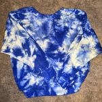 Joy Lab Blue Tie Dye Knot Sweatshirt Photo 0