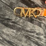 Michael Kors  Gold and Orange Reversal-able Belt Size M Photo 1