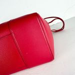 Tory Burch Robinson Leather Top Handle Handbag Purse Flap Pink Photo 5