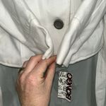 Bongo Women’s Winter White Double Breasted Pea Coat. Size Small. Photo 4