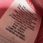 Alice + Olivia  $395 Deanna Pink Rose Wide Leg Satin Pants Feminine Coquette Photo 6