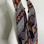 Ecote Urban Outfitters Boho Floral Tassel Infinity Circle Scarf Photo 0