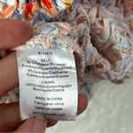 Anthropologie DOLAN Off-The-Shoulder Orange Motif Textured Top Size M Photo 6