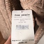 Free People  Good as Gold Sweater Dress Cream Puff Photo 5