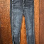 AYR  The Riser Skinny Jeans High Rise Stretchy Denim Raw Hem 25 Photo 0