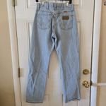 Wrangler  Jeans 14MWZGH Women's Size 7x32 Blue Light Wash Cowgirl Straight Leg Photo 1