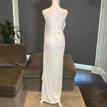 Women’s Swimwear Beach Cover Up Wrap with Spaghetti Straps in Cream Size XL NWT Photo 4