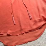 Sanctuary : Orange Quilted Blouse Long Sleeve Photo 3