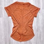 Crave fame Rust Waffle Knit Tee Photo 3