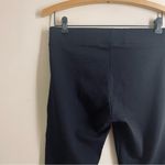 American Giant Modal Black High Rise Crop Knit Pants Size 10 Made in USA Photo 3