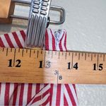 WAYF  Pink White Plaid Ruffled High Low Skirt Womens S Faux Wrap Coquette Mini Photo 4