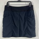 prAna Black Active Skort L | Built-In Shorts | Hiking Travel Athleisure Skirt Photo 1