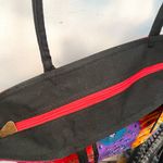 Laurel Burch vintage giant cat tote bag Red Photo 7