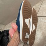 Clarks Cloudsteppers Denim Mule Sneakers Women's Size 10 Casual Shoes Photo 7