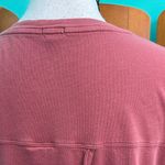 Aerie  Dusty Rose Short Sleeve crop cut back Tee Photo 6