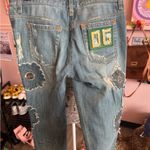 Dolce & Gabbana Floral Embroidered Women's Jeans. D&G Photo 5