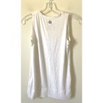 RawThreads Race Day Dinosaur Graphic Workout Tank Top White Green Size Small Photo 1