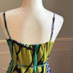 Sam Edelman NWT Butterfly Trapeze Print Square Neck Sleeveless Maxi Dress Sz Med Photo 6