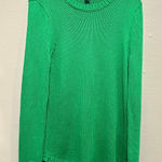 Ralph Lauren Lauren  Womens Green‎ Knit Sweater Long Sleeve Size L Photo 0