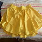 Amazon cute yellow tennis skirt  Photo 0