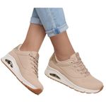 Skechers Street Uno Women’s Sneakers, Color-Nude Natural Photo 1