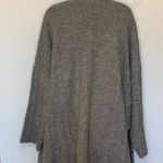 Topshop Long Gray Cardigan Sweater Photo 5