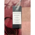 Eurkea Kasmir Red Cashmere Scarf Striped Pattern 164x30cm Luxury Winter Accessor Photo 1