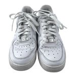 Nike Air Force 1 Women's White Leather Low Top Lace Up Athletic Sneakers Shoes 8 Photo 1