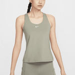 Nike  Women's dri-fit one‎ luxe training Green Tank Top slim fit size small Photo 0