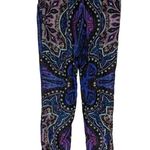 Lovers + Friends Be There Printed Trouser Scarf Pants Pull On Elastic Waist M Photo 4