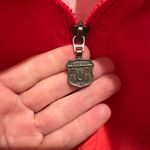 Vintage Kaelin Women’s Orange Coral Retro Jacket Windbreaker Medium Photo 4