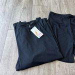 Pretty  garden Black Activewear Set Photo 3