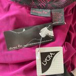 Shape Fx floral lace print collared ruched knee length dress size XS extra small Photo 6