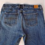Lucky Brand Emma Crop Jeans-Size 16W-Whiskering-High Rise-Curvy Fit-Minimal Photo 4