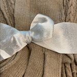 NY &CO Cozy Tan Knit Scarf and Glove Set Photo 7