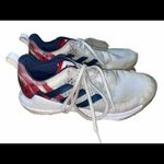 Adidas Womens  Crazyflight USA‎ Volleyball Shoes Red White and blue Size 10 Photo 3